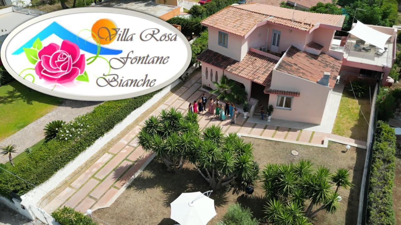 Pool Seaside Relais, Deluxe Villas - Ninfea, Marea, Rosa E Cassiopea Fontane Bianche Exterior foto