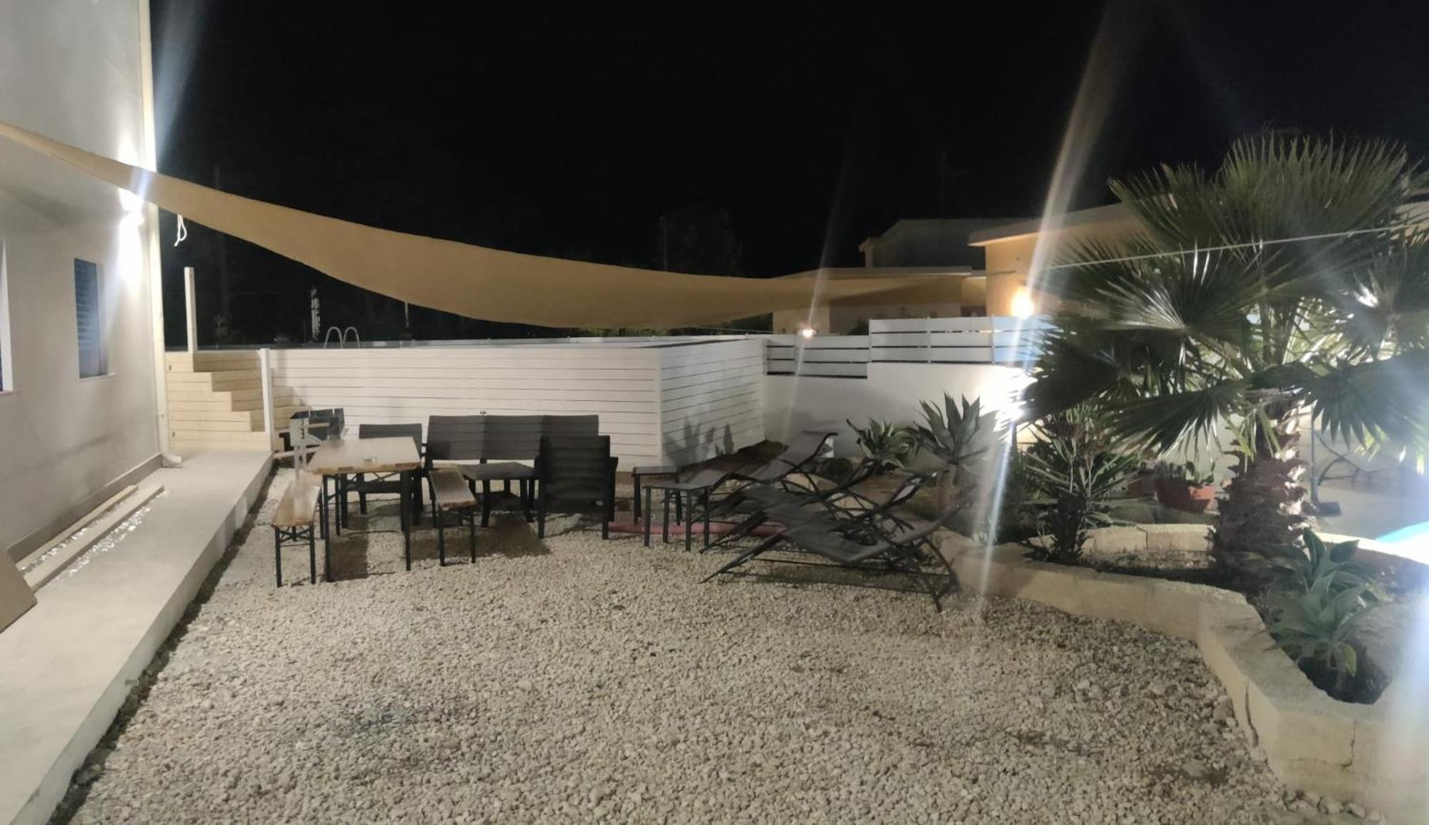 Pool Seaside Relais - Ville Ninfea, Marea, Rosa E Cassiopea Fontane Bianche Exterior foto